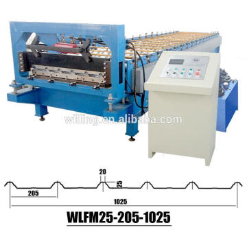 steel profile roll forming machine/ roofing steel profile roll forming machine